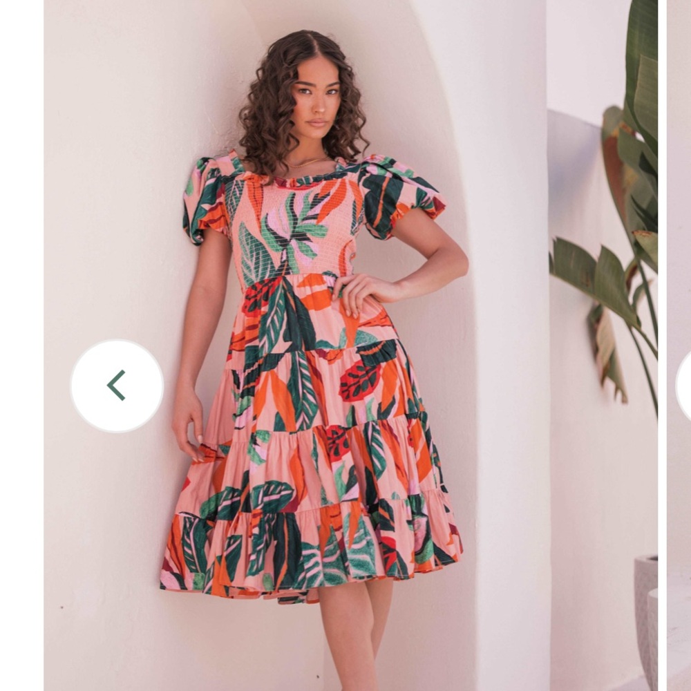 JessaKae XXS Catalina tropical dress *brand new in bag*